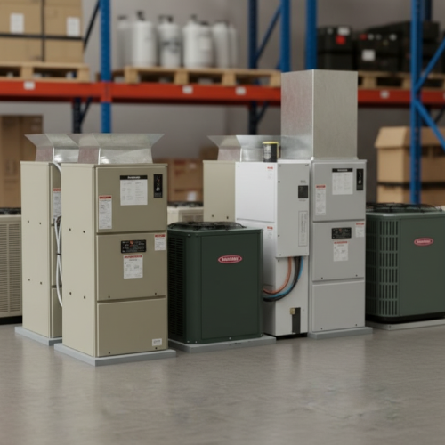 Gas Furnace, AC Coil & AC